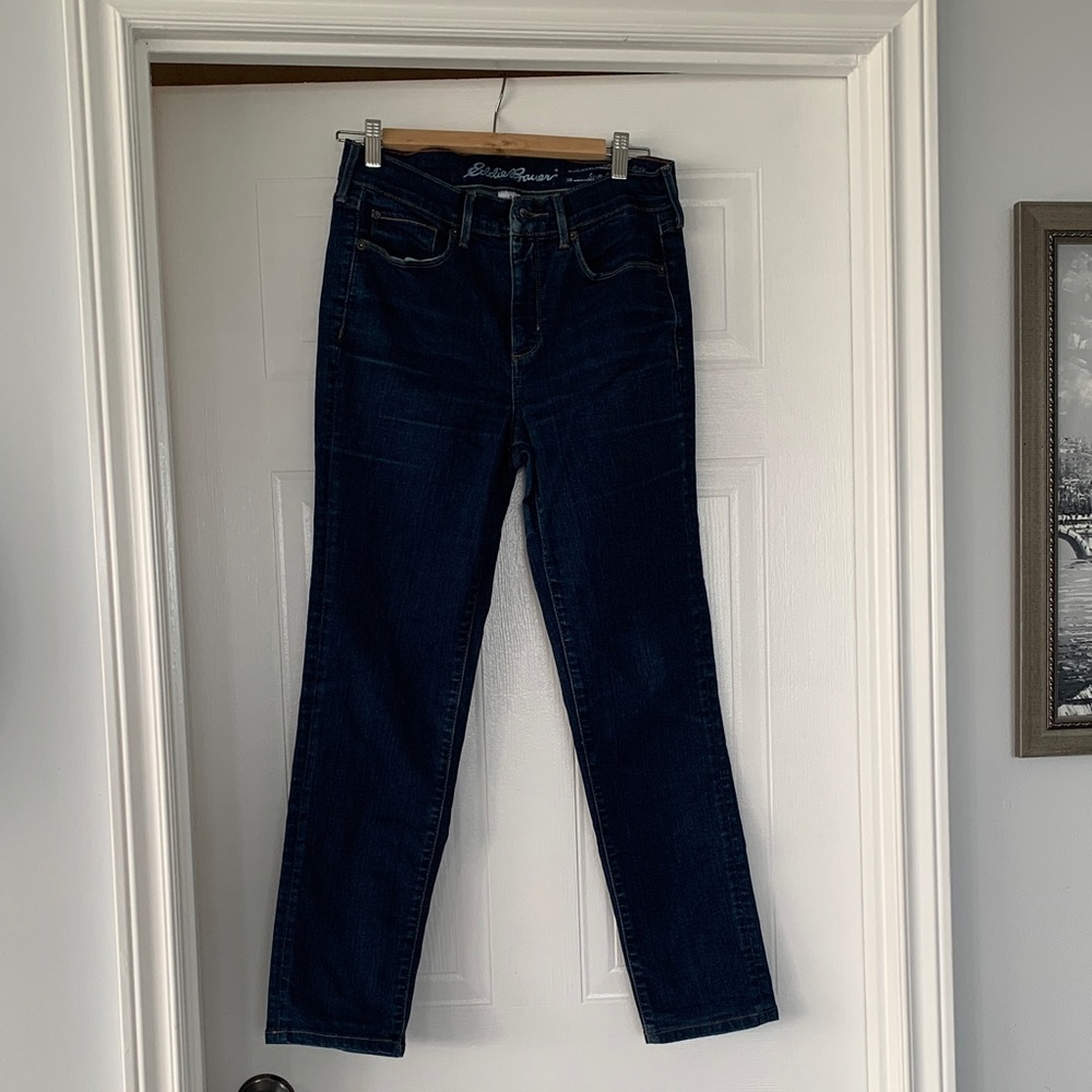 Eddie Bauer Blue Straight Leg Jeans Classic Style